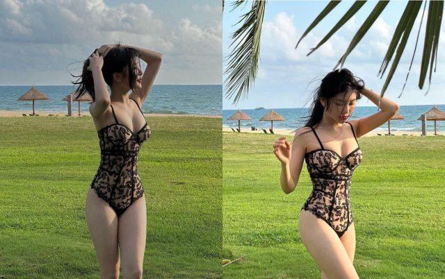 Sugar baby dang ngọt nước nhìn mê luôn khiến anh không thể rời mắt. Em sugar baby nằm ngửa dang rộng hai chân, lồn múp hồng hào ướt nhẹp nước dâm chảy dài, em rên rỉ dâm đãng “Anh nhìn lồn em ngọt nước mê chưa, mau địt em đi”.